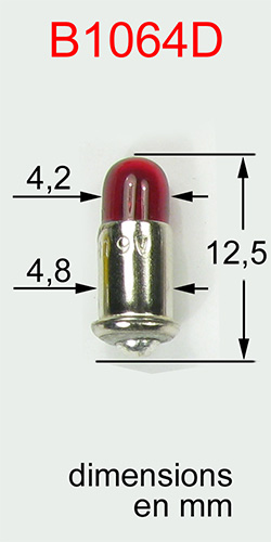 ampoule Marklin:600010 dimensions