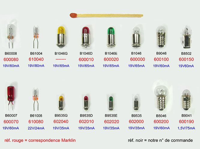 Autres ampoules